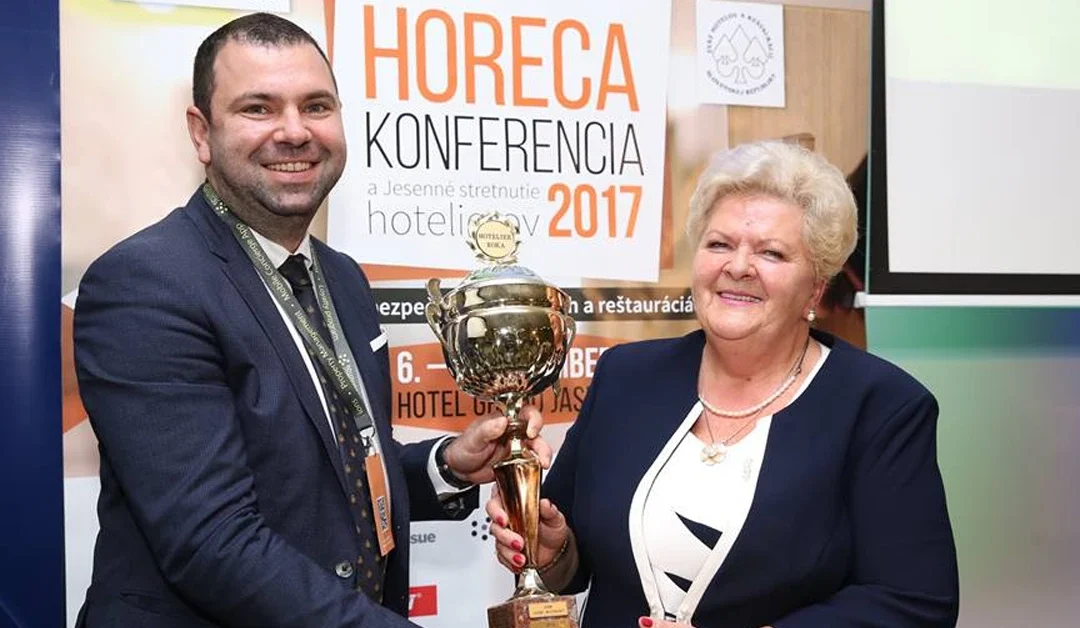 Titul Hotelier roka 2017 v rukách člena Historických Hotelov Slovenska